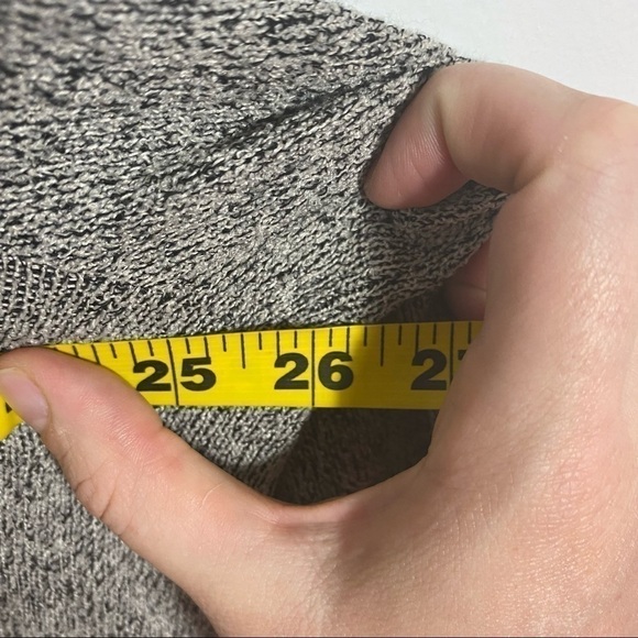 Gibson Faux Wrap Back Blouse Black White Gray Women’s 2X - Picture 5 of 8